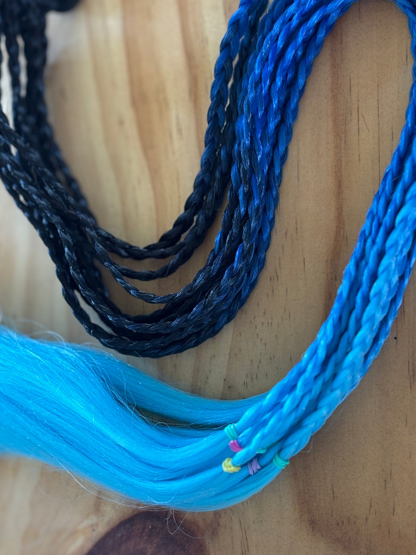 Mermaid Braided Ponytails